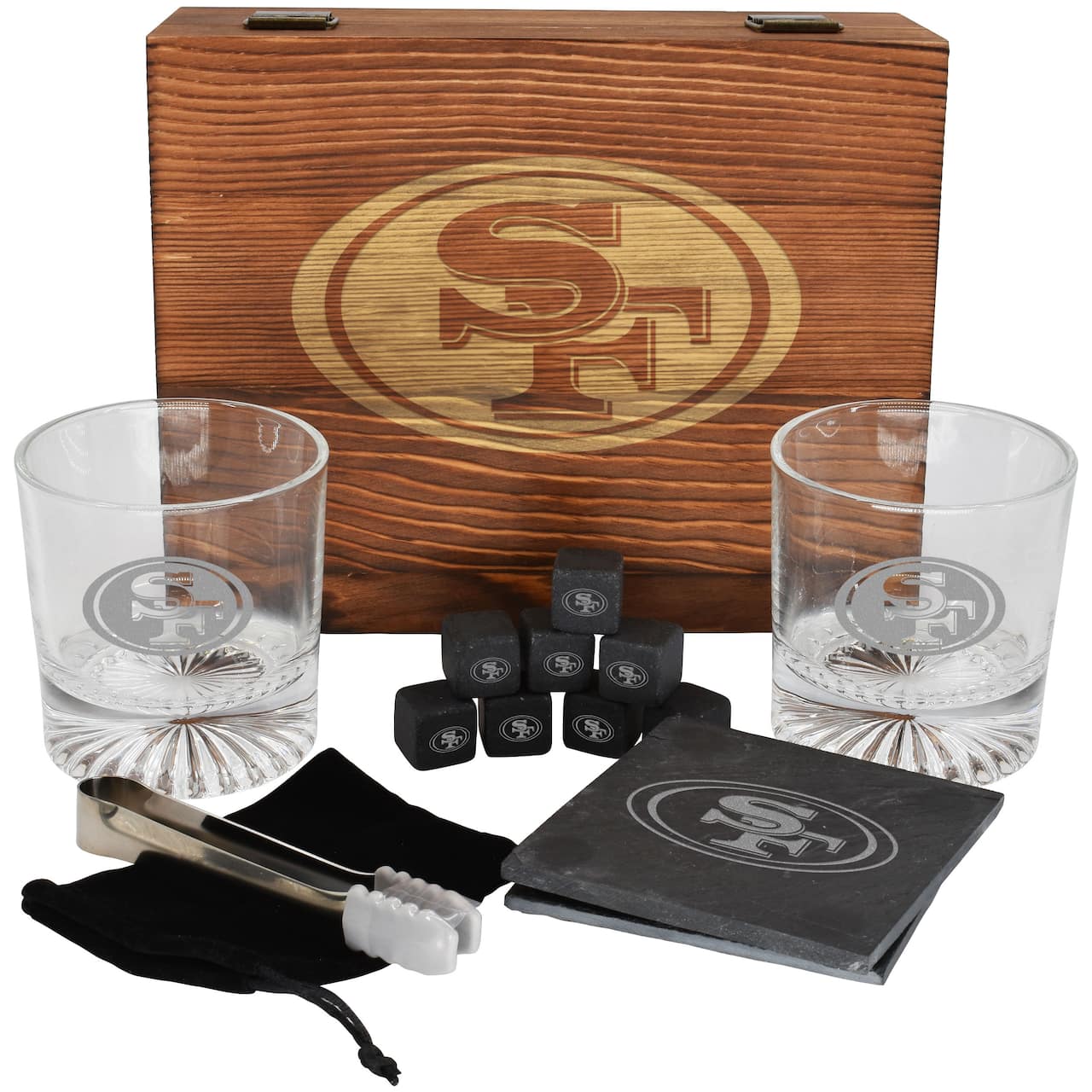 The Memory Company NFL Boxed Drinkware Set with Coasters